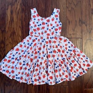 Cate and Cruz knit fruit dress